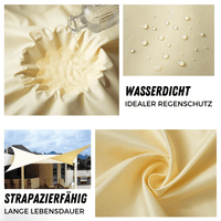 Dreieckiges Sonnensegel 3x3x3m - Waagemann