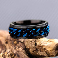 Edelstahl Rotierender Fingerring Flaschenöffner (Unisex) - Waagemann