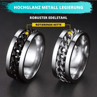 Edelstahl Rotierender Fingerring Flaschenöffner (Unisex) - Waagemann