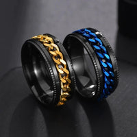 Edelstahl Rotierender Fingerring Flaschenöffner (Unisex) - Waagemann