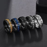 Edelstahl Rotierender Fingerring Flaschenöffner (Unisex) - Waagemann