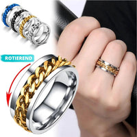 Edelstahl Rotierender Fingerring Flaschenöffner (Unisex) - Waagemann