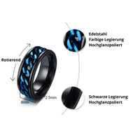 Edelstahl Rotierender Fingerring Flaschenöffner (Unisex) - Waagemann