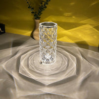 Edle Kristall Lampe mit Farbwechsel Touchfunktion & Fernbedienung - Waagemann