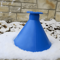 EisFrei 360° - Genialer 3in1 Eiskratzer & Öltrichter - Waagemann
