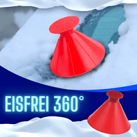 EisFrei 360° - Genialer 3in1 Eiskratzer & Öltrichter - Waagemann