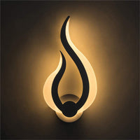 Flammen-Design LED Wandlampe - Waagemann