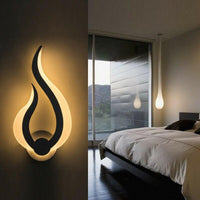 Flammen-Design LED Wandlampe - Waagemann