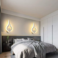 Flammen-Design LED Wandlampe - Waagemann