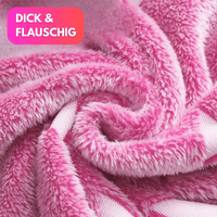 Flauschige Tragbare Leucht Decke 130 x 150cm - Waagemann