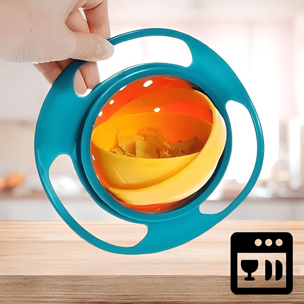Gyro360° Babyschüssel - Mahlzeiten ohne Kleckern! - Waagemann