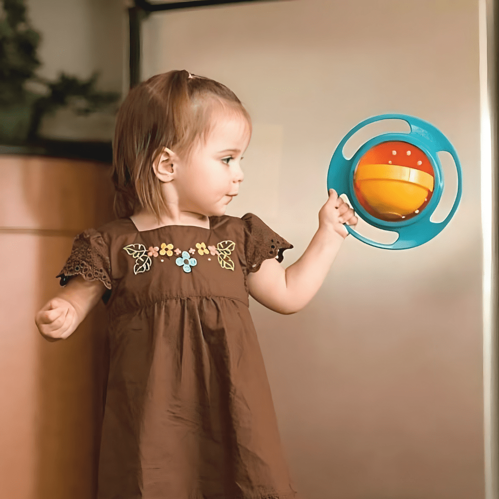 Gyro360° Babyschüssel - Mahlzeiten ohne Kleckern! - Waagemann