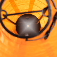 Halloween Kürbis LED-Laterne Lampe Leuchte - Waagemann