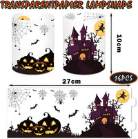 Halloween Tischdeko Windlichter (16 STÜCK) - Waagemann