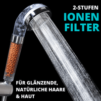 Herzberg - Öko-Filter Duschkopf mit Ionen-Filter - Waagemann