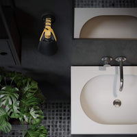 Hölzerne Wandlampe im skandinavischen Design - Waagemann