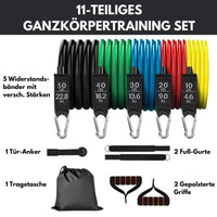 Home Gym Pro - Kompaktes Fitnessstudio Set (11-teilig) - Waagemann