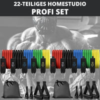 Home Gym Pro - Kompaktes Fitnessstudio Set (11-teilig) - Waagemann