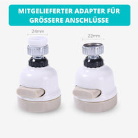 HYDROJET 360° - Wassersparender Küchen-Luftsprudler - Waagemann