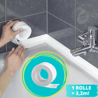 Hydroseal - Selbstklebendes Wasserdichtes Anti-Schimmel Abdichtungsband 2,2cm - Waagemann