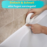 Hydroseal - Selbstklebendes Wasserdichtes Anti-Schimmel Abdichtungsband 4cm - Waagemann