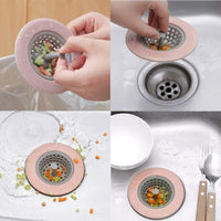 Hygienisches Silikon Spülbecken-Sieb (2er Set) - Waagemann