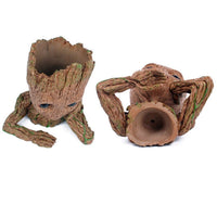 Kopie von Baby Groot Pflanztöpchen & Stiftehalter (handbemalt) 2 - Waagemann