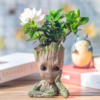 Kopie von Baby Groot Pflanztöpchen & Stiftehalter (handbemalt) 2 - Waagemann