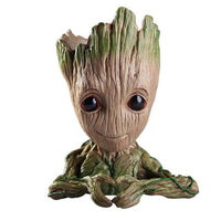 Kopie von Baby Groot Pflanztöpchen & Stiftehalter (handbemalt) 2 - Waagemann