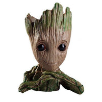 Kopie von Baby Groot Pflanztöpchen & Stiftehalter (handbemalt) 2 - Waagemann