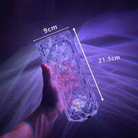 Kristall Lampe mit Touchfunktion & Fernbedienung - Waagemann