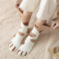 Kuschelige Socken im Katzenpfoten Design - Waagemann