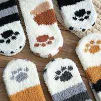 Kuschelige Socken im Katzenpfoten Design - Waagemann