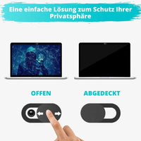 Laptop/Handy Kamera Abdeckung-Schieber (3er Set) - Waagemann