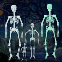 Leuchtskelette Halloween Deko (2 STÜCK) - Waagemann