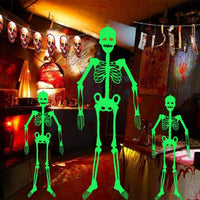 Leuchtskelette Halloween Deko (2 STÜCK) - Waagemann
