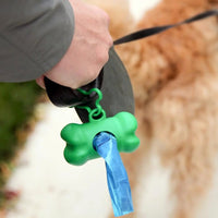Lustiger Hundekotbeutel-Spender mit Clip + 15 Beutel (2er Set) - Waagemann