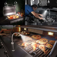 Magnetische Grilllampe (2er Set mit Koffer) - Waagemann