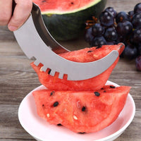 Melonen Portionier-Zange aus Edelstahl - Waagemann