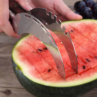 Melonen Portionier-Zange aus Edelstahl - Waagemann