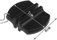 Mini Keramik Taschen-Messerschärfer (Schlüsselanhänger) - Waagemann