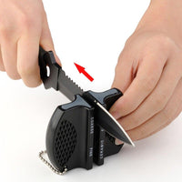 Mini Keramik Taschen-Messerschärfer (Schlüsselanhänger) - Waagemann