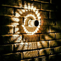 Moderne "Swirl" LED Lampe (8 Farben) Mit Fernbedienung - Waagemann