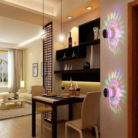 Moderne "Swirl" LED Lampe (8 Farben) Mit Fernbedienung - Waagemann