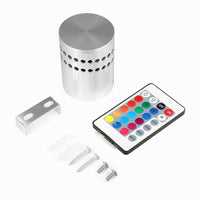 Moderne "Swirl" LED Lampe (8 Farben) Mit Fernbedienung - Waagemann