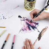 Monet - Aquarell Pinselstifte Set - Auf Wasserbasis - Waagemann