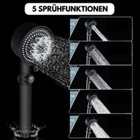 Onyx EcoFlow – 5 Modi Wasserspar Duschkopf - Waagemann
