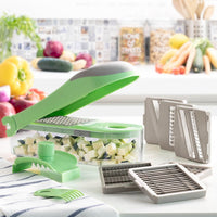 Platzsparender 7in1 Gemüsehobel & Mandoline-Schneider - Waagemann