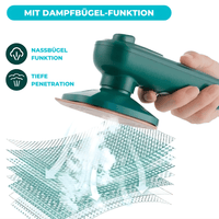 Portables Mini Reise Dampf-Bügeleisen - Mit Nassbügelfunktion - Waagemann