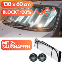 Reflektierender Sonnenschutz für Auto Windschutzscheibe - Waagemann